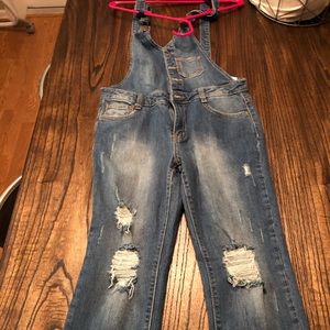Jean overalls